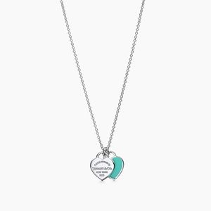 Tiffany & Co Return to Tiffany Double Heart Necklace